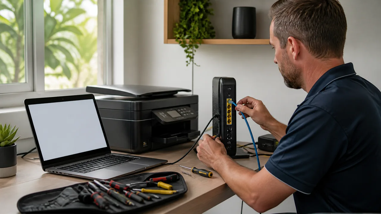WiFi and printer troubleshooting