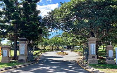 Marchant Park Memorial Gates